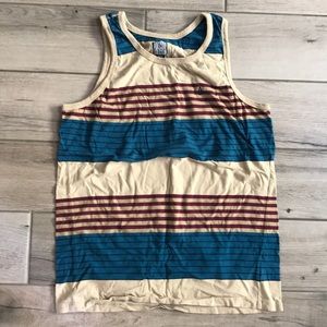 Men’s Medium Striped Tank top Volcom
